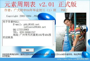 化學(xué)元素周期表查詢(xún)工具 官方版 v2.01 綠色版下載指南
